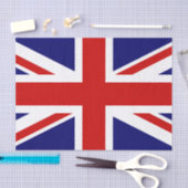 英国国旗統一された 薄葉紙 (クラフト)