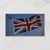 英国国旗、イギリス 名刺 (裏面)