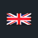 英国国旗 キャンバスプリント<br><div class="desc">British Flag Zazzleの光沢キャンバスは無添加の綿 – ポリブレンドで作られ、伸張時に印刷表面が割れるのを防ぐ特別なインク受容性コーティングを備えている。あらゆる写真やアートに理想的なタイトな織り方で作られた私たちのインスタント素晴らしドライ光沢キャンバスは、75年以上の耐フェード性を持つプリントを生成する。</div>