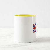 英国国旗 ツートーンマグカップ (中央)