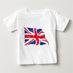 英国国旗 ベビーTシャツ