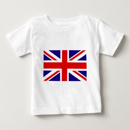 英国国旗 ベビーTシャツ (正面)