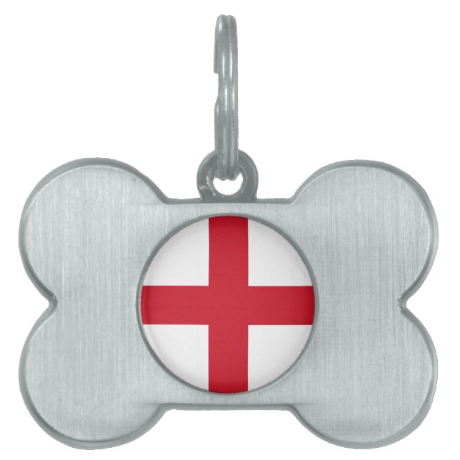 英国国旗 ペットネームタグ (正面)