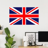 英国国旗 ポスター (ホームオフィス)
