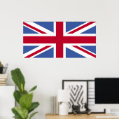 英国国旗 ポスター (ホームオフィス)