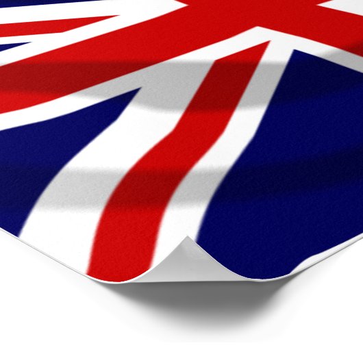 英国国旗 ポスター (角)
