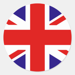 英国国旗 ラウンドシール