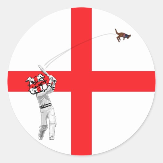 英国国旗 ラウンドシール (正面)