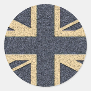 英国国旗 ラウンドシール