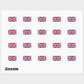 英国国旗 ラウンドシール (シート)