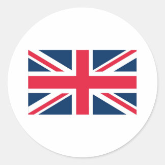 英国国旗 ラウンドシール