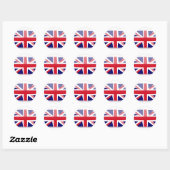 英国国旗 ラウンドシール (シート)
