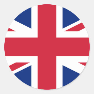 英国国旗 ラウンドシール
