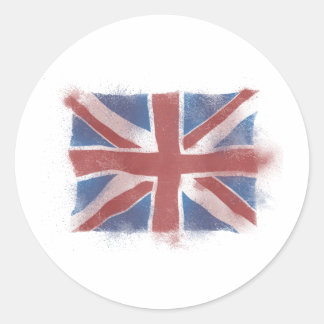 英国国旗 ラウンドシール