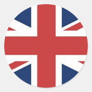 英国国旗 ラウンドシール