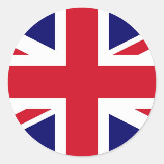 英国国旗 ラウンドシール