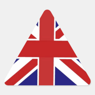 英国国旗 三角形シール