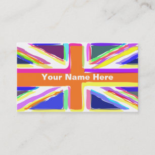 英国国旗 名刺
