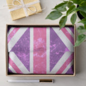 英国国旗、紫色およびピンク 薄葉紙 (ギフト)