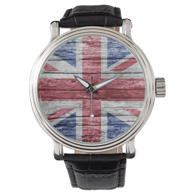 英国国旗 腕時計 (正面)