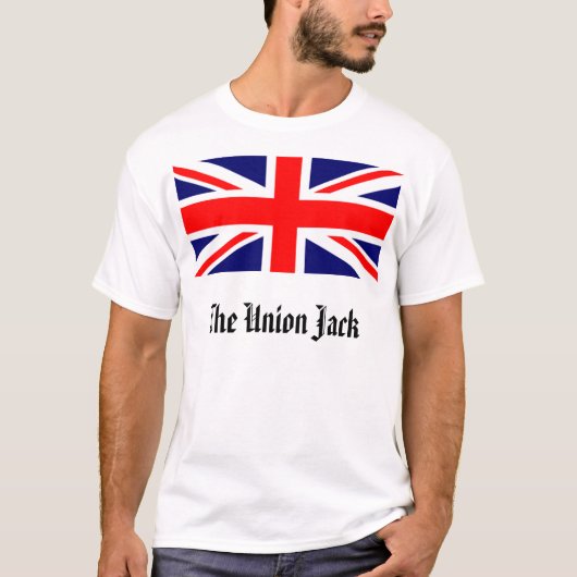 英国国旗、英国国旗 Tシャツ (正面)