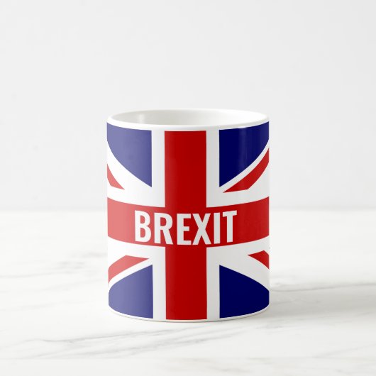 英国国旗。 Brexit. コーヒーマグカップ (中央)