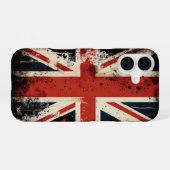 英国国旗 iPhone 16ケース (裏面横)