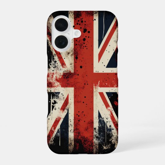 英国国旗 iPhone 16ケース (裏面)