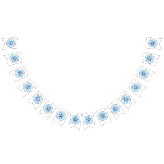 英国国王チャールズ3世メモリアビリア戴冠式 バンティングフラッグ (全)