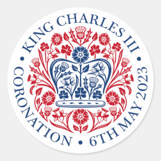 英国国王チャールズ・メモリアビリア・キングス ラウンドシール