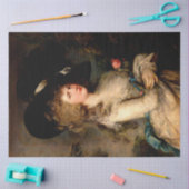 英国婦人 薄葉紙 (クラフト)