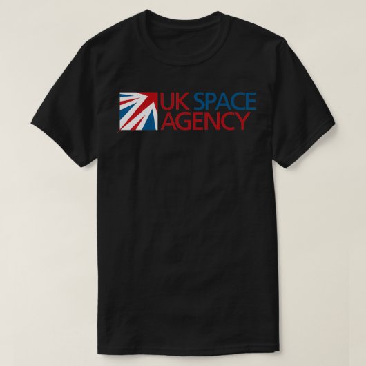英国宇宙庁 Tシャツ (デザイン正面)