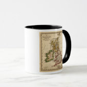 英国島図 マグカップ (正面右)