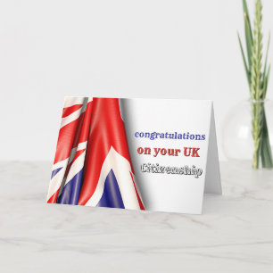 英国市民の新しい贈り物への就任おめでとう カード