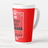 英国市民権ギフト カフェラテマグ (右アングル)