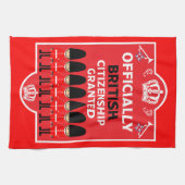 英国市民権ギフト キッチンタオル (横)