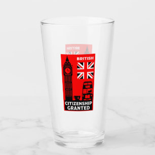 英国市民権ギフト タンブラーグラス