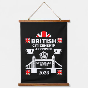 英国市民権ギフト 吊り下げ型タペストリー
