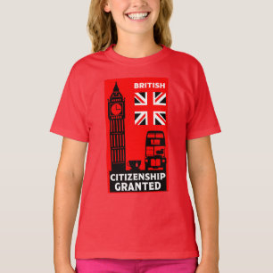 英国市民権ギフト Tシャツ