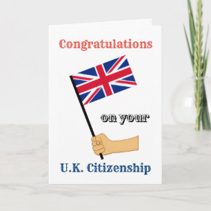 英国市民連合ジャックの祝辞 カード