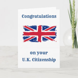 英国市民連合ジャックの祝辞 カード