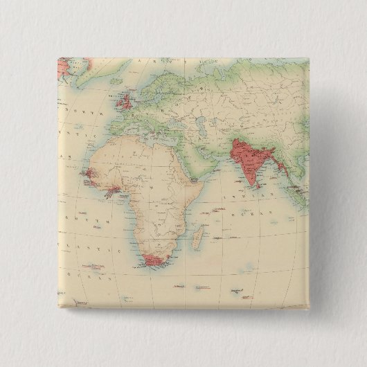 英国帝国 缶バッジ (正面)