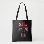 英国愛国ライオン トートバッグ (正面)
