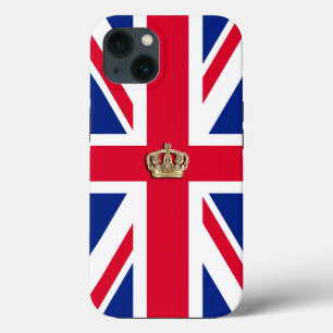 英国愛国同盟の王冠ジャック国旗のケース – マ iPhone 13ケース