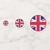 英国愛国同盟国旗 コンフェッティ (裏面)