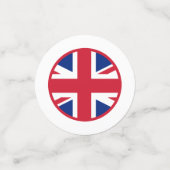英国愛国同盟国旗 コンフェッティ (スモール正面)