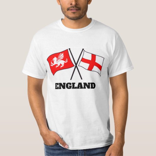 英国愛国者ティー（聖ジョージの日） Tシャツ (正面)