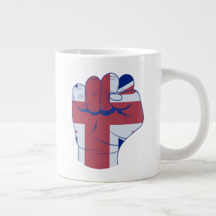 英国拳 ジャンボコーヒーマグカップ