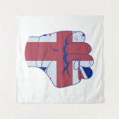 英国拳 タペストリー (正面(横))