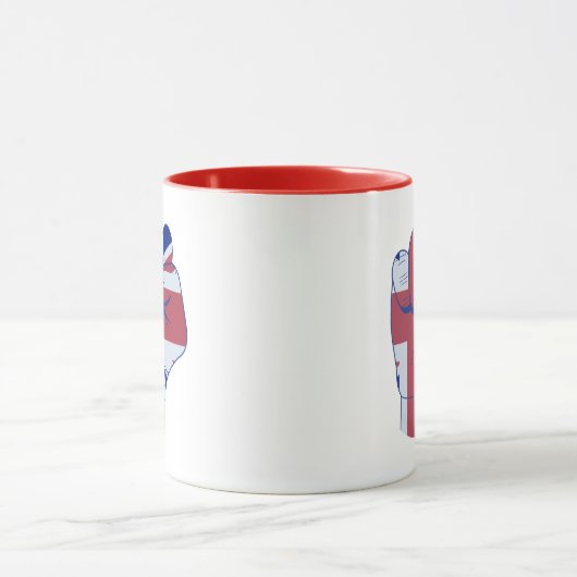 英国拳 マグカップ (中央)